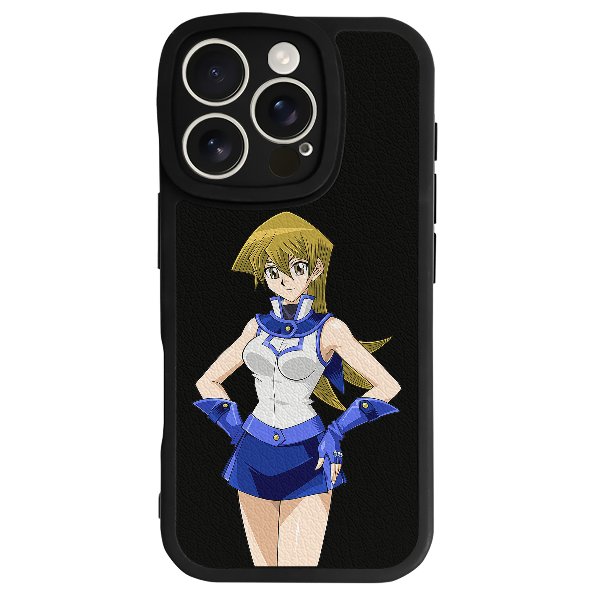 遊☆戯☆王 Yu-Gi-Oh! 【iPhone 16シリーズ対応】シリコンスマホケース（レザー調） 材質：シリコン